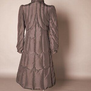 Vintage 1980s Woodrow Duck Down Puffy Fitted Coat